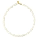 Kristall-Gänseblümchen-Halskette – Simone Rocha – Polyester – Perle