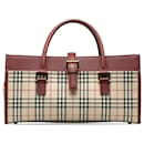 Burberry Brown House Check Handbag