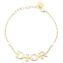 Dior Gold Faux Pearl Diorevolution Bracelet