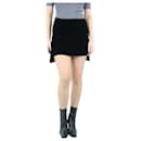 Black velvet mini skirt - size UK 10 - Givenchy