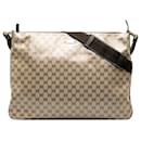 Gucci Brown GG Crystal Crossbody Bag