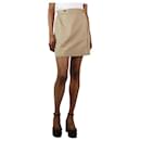 Beige mini skirt - size XS - Autre Marque