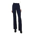 Navy blue tailored trousers - size UK 8 - Chloé
