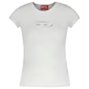 Angie T-Shirt – Diesel – Baumwolle – Weiß