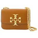 Eleanor Small Convertible Bag - Tory Burch - Leather - Whiskey Brown