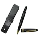 CANETA MONTBLANC MEISTERSTUCK LEGRAND ROLLERBALL OURO MB132454 + PEN CASE - Montblanc