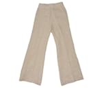 Pantalon large crème - Chloé