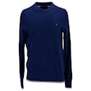 Mens Tipped Cotton Crew Neck Jumper - Tommy Hilfiger