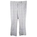 Checkered Cropped Pants - Autre Marque