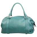 Green Leather Hand Bag - Autre Marque