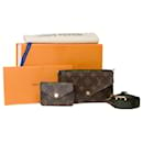 LOUIS VUITTON Felicie Strap & Go Bag in Brown Canvas - 101692 - Louis Vuitton
