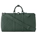 LV Keepall 50 green leather new - Louis Vuitton