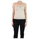 Neutral corset top - size UK 10 - Bottega Veneta