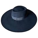 Sombrero de fieltro negro Maison Michel T. S-nuevo