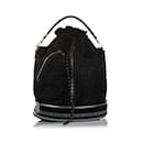 Black Fendi Large Zucca Mon Tresor Holdall Bucket Bag