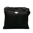 Black Prada Tessuto Crossbody Bag