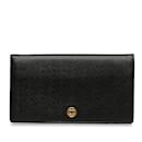 Black Chanel CC Leather Bifold Wallet