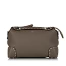 Taupe Fendi Small By The Way Leather Satchel