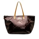 Purple Louis Vuitton Monogram Vernis Bellevue GM Tote Bag
