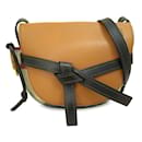 Tan Loewe Mini Gate Crossbody Bag