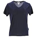 Damen-T-Shirt mit entspannter Passform und V-Ausschnitt - Tommy Hilfiger
