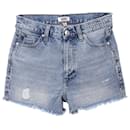 Shorts jeans de algodão puro feminino - Tommy Hilfiger
