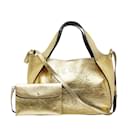 Stella Mccartney Metallic Leather Shoulder Bag Leather Handbag in Good condition - Stella Mc Cartney