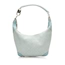 Gucci GG Canvas Hobo Bag Leather Shoulder Bag 001 4158 in Good condition