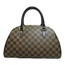 Louis Vuitton Damier Ebene Rivera MM  Canvas Handbag N41434 In sehr gutem Zustand