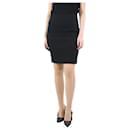 Black wool-blend skirt - size UK 8 - Tom Ford