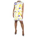 Conjunto de top y falda con estampado floral multicolor - talla UK 16 - Emilio Pucci