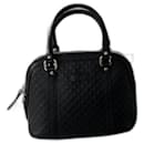 Gucci Microguccissima “dome” black bag