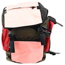 Burberry Multi Colorblock Nylon Backpack