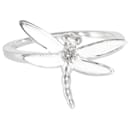 TIFFANY & CO. Anel de libélula em 18K ouro branco 0.08 ctw - Tiffany & Co
