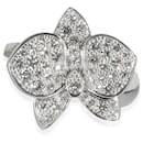 Cartier Caresse d'Orchidees Ring in 18K white gold 0.54 ctw
