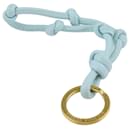 Porte-clés noeud bleu clair - Bottega Veneta