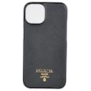 Prada Black iPhone 14 Phone case