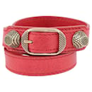 Red Arena Giant Wrap Bracelet - Balenciaga