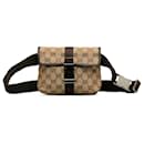 Gucci Brown GG Canvas Belt Bag