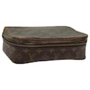 LOUIS VUITTON Monogram Trousse Boite Cosmetic Pouch M47640 LV Auth 63620 - Louis Vuitton