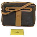 FENDI Shoulder Bag Nylon Brown Auth 63467 - Fendi