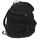 PRADA Backpack Nylon Black Auth ai735 - Prada