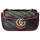 GUCCI Marmont Bag in Black Leather - 101709 - Gucci