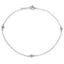 TIFFANY & CO. Elsa Peretti Diamond by the Yard Bracelet in Platinum 0.15 ctw - Tiffany & Co