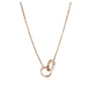 Cartier Love Necklace, Diamonds (Rose Gold)