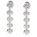 TIFFANY & CO. Boucles d'oreilles longues pendantes en dentelle et diamants en platine 0.8 ctw - Tiffany & Co