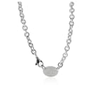 TIFFANY & CO. Return to Tiffany Oval Tag Necklace in Sterling Silver - Tiffany & Co