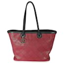 Chanel Burgundy Quilted Caviar Fever Tote