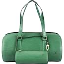 Louis Vuitton Green Epi Leather Papillon Set Shoulder Bag