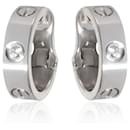 Cartier Love Boucles d'oreilles diamant 18K or blanc